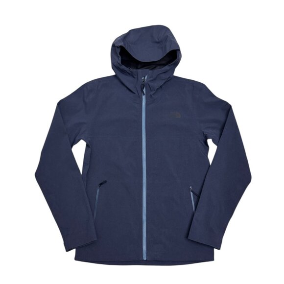THE NORTH FACE Blue Waterproof Windproof Rain Outdoor Light Jacket Mens Small - Picture 1 of 6